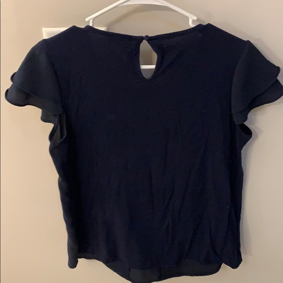 The Limited Navy Blouse - Picture 2 of 3